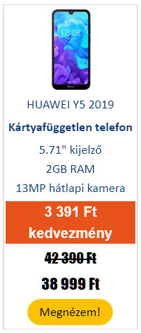 HUAWEI Y5 2019 Dual SIM 16 GB