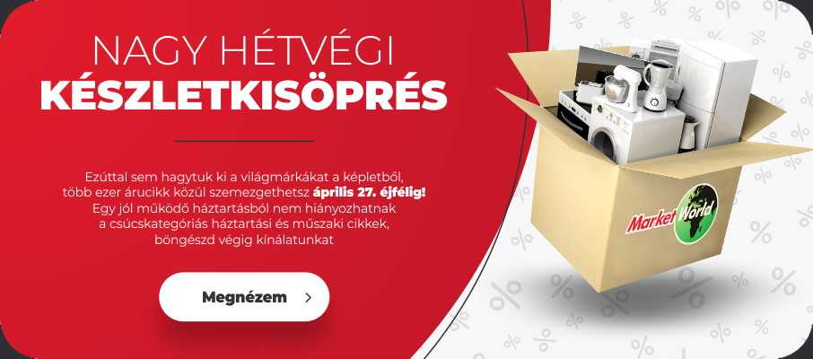 Nagy hétvégi készletkisöprés - MarketWorld