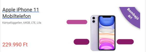 iPhone akció - eMAG.hu
