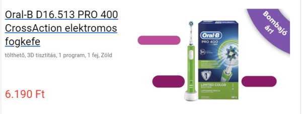 Oral-B akció - eMAG.hu