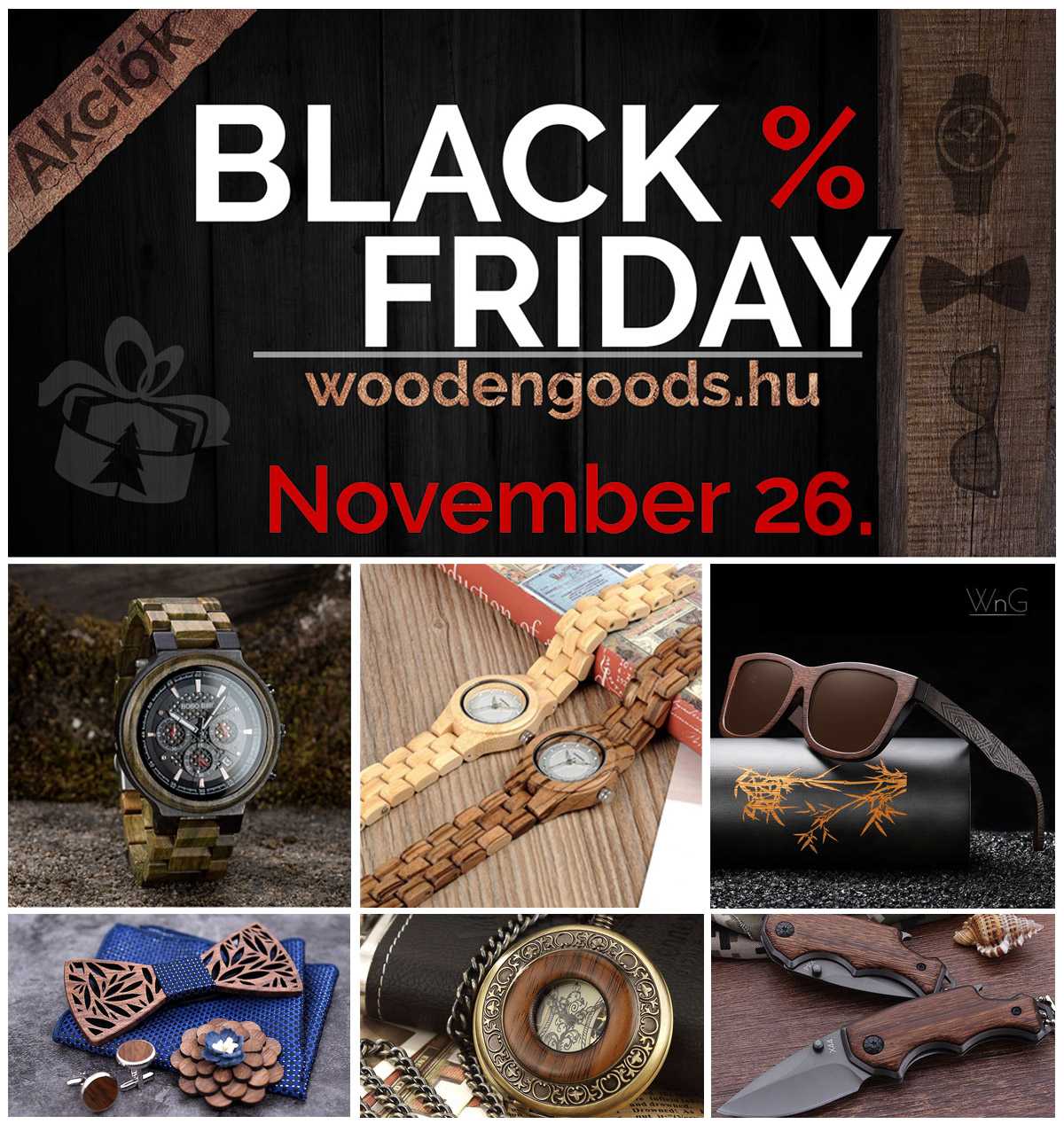 WoodenGoods BLACK FRIDAY