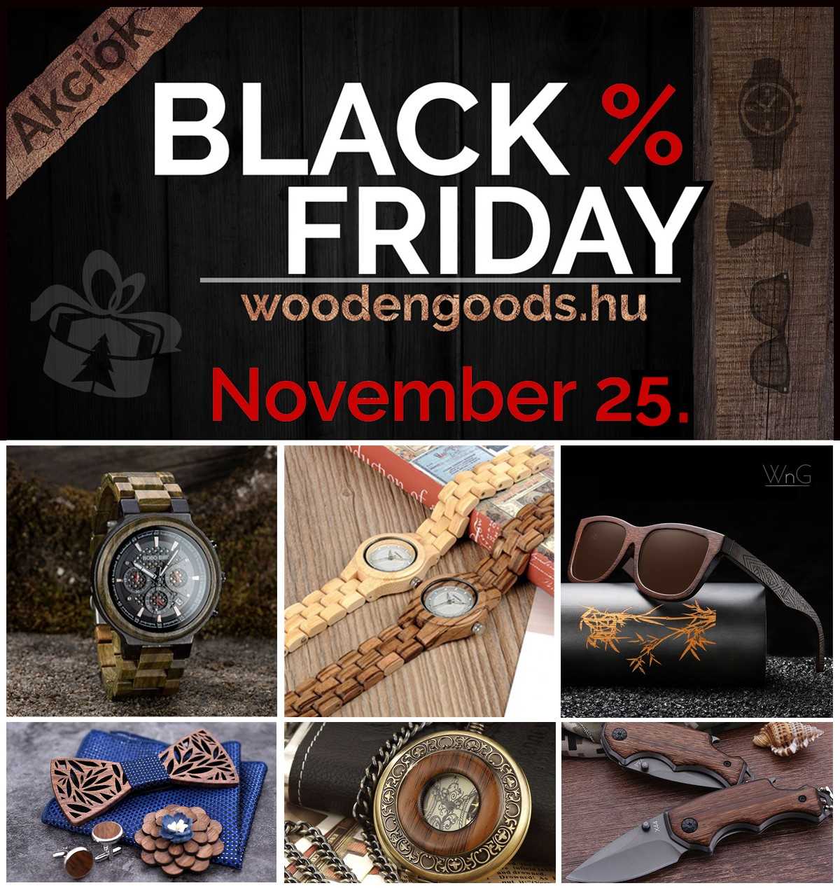 WoodenGoods BLACK FRIDAY