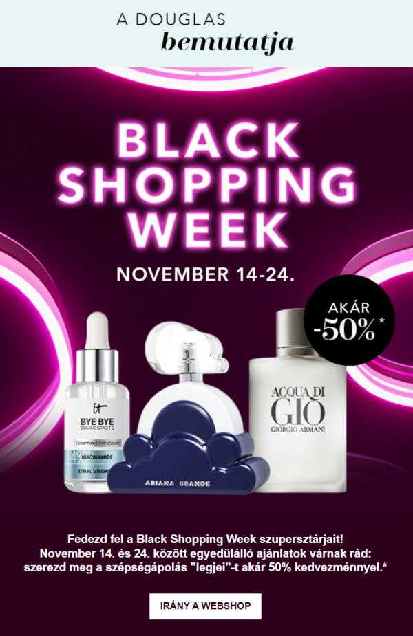  Douglas Black Friday 2022