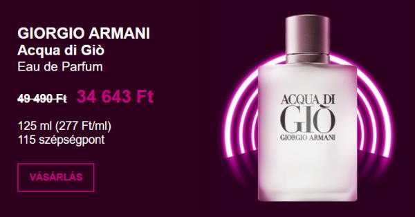 Douglas Black Friday 2022 - GIORGIO ARMANI