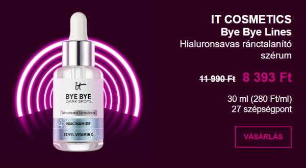 Douglas Black Friday 2022 - IT COSMETICS  Bye Bye Lines